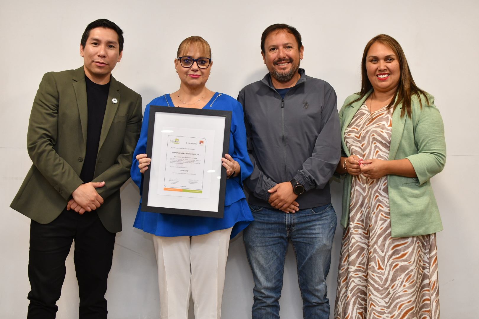 Reconocimiento a la Gestión en Seguridad en el Terminal Marítimo Patache